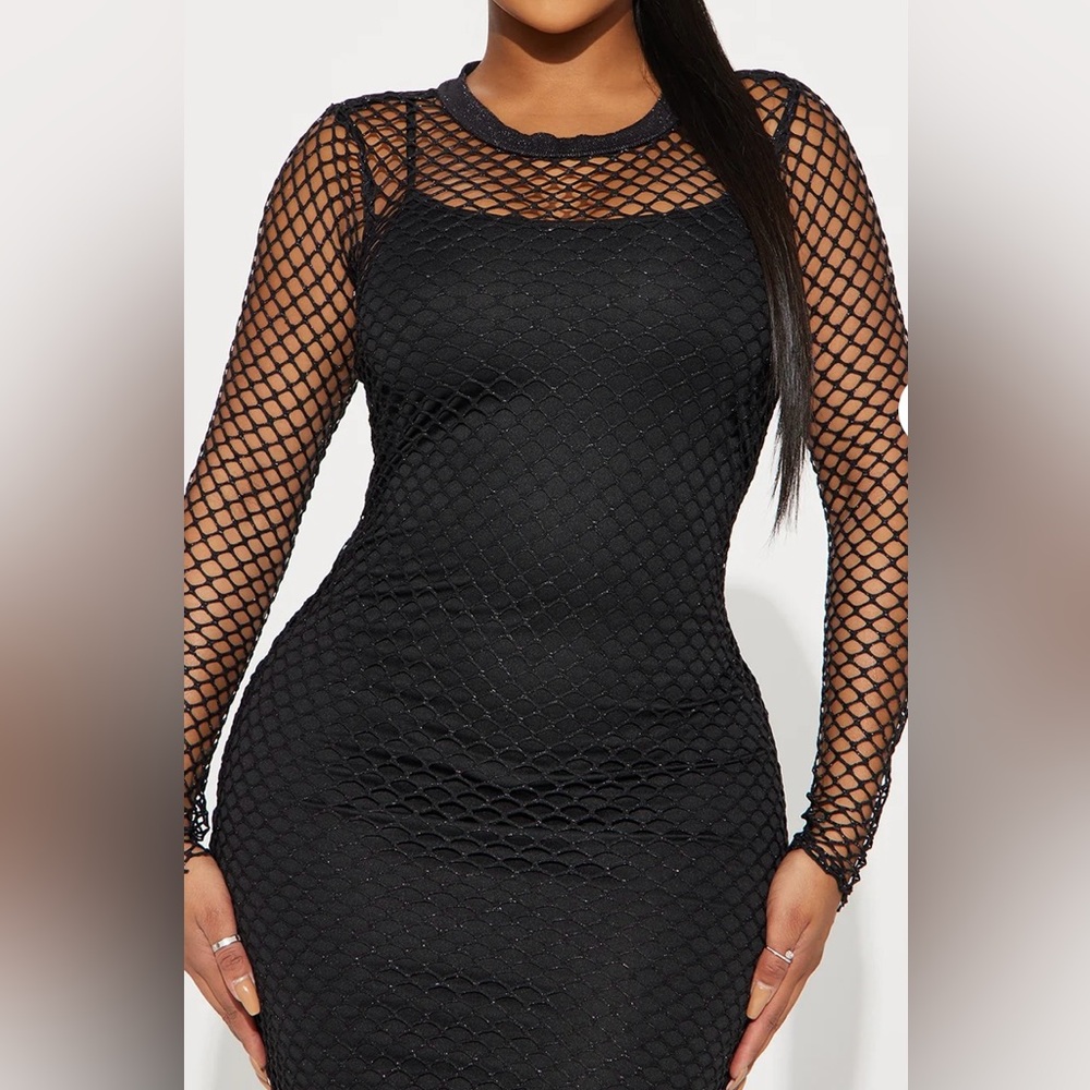 Fishnet Dress